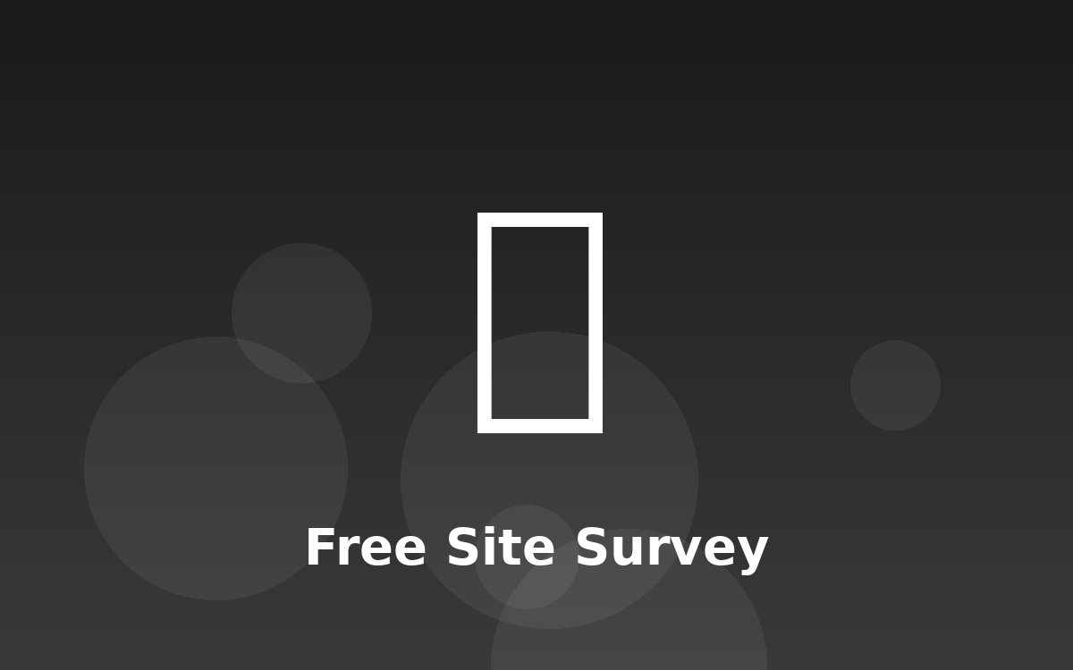 Welsh Solar engineer carrying out a free survey